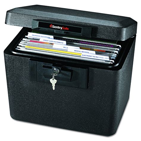 metal security file box|fireproof safety box for documents.